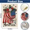 God Bless America 4th of July Patriotic Garden Flag Double Sided